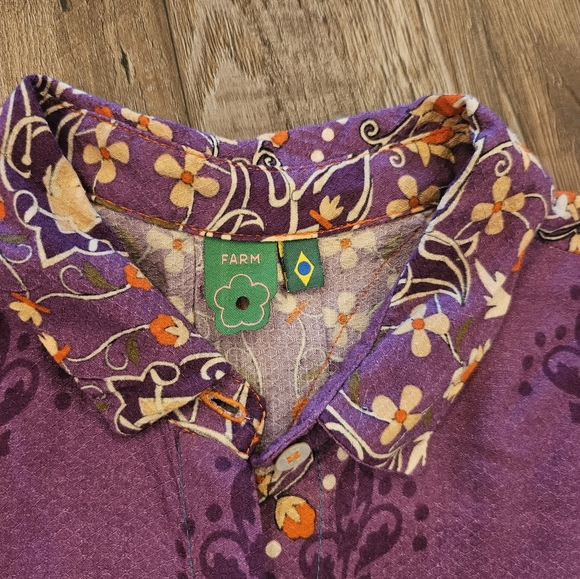 Beautiful FARM Rio blouse/shirt - Picture 2 of 13